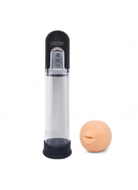 Автоматическая вакуумная помпа-мастурбатор Blowjob Auto Sucker Penis Enlarger Pump - Lux Fetish - в Новокуйбышевске купить с доставкой