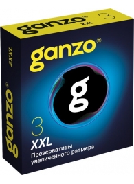 Презервативы увеличенного размера Ganzo XXL - 3 шт. - Ganzo - купить с доставкой в Новокуйбышевске