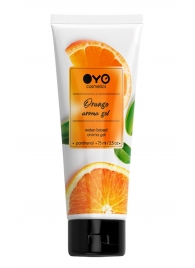 Лубрикант на водной основе OYO Aroma Gel Orange с ароматом апельсина - 75 мл. - OYO - купить с доставкой в Новокуйбышевске