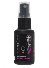 Возбуждающий спрей для женщин Erotist Secret Desire - 30 мл. - Erotist Libido Booster - купить с доставкой в Новокуйбышевске