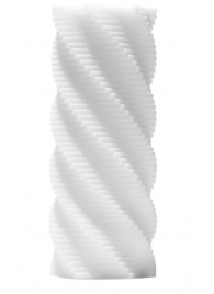Белый 3D мастурбатор SPIRAL - Tenga - в Новокуйбышевске купить с доставкой