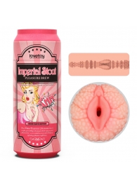 Мастурбатор-вагина Pleasure Brew Masturbator-Imperial Stout в банке - Lovetoy - в Новокуйбышевске купить с доставкой
