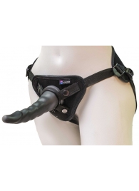 Комплект из трусиков Harness и двух насадок - 20,5 и 18 см. - LOVETOY (А-Полимер) - купить с доставкой в Новокуйбышевске