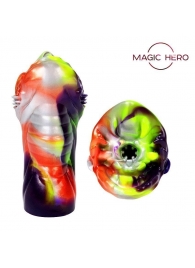 Яркий фантазийный мастурбатор - Bior toys - в Новокуйбышевске купить с доставкой