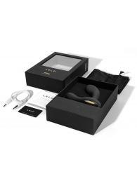 Чёрный перезаряжаемый стимулятор простаты Bruno Black - Lelo - в Новокуйбышевске купить с доставкой