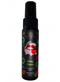 Спрей для горла Deep Throat с десенсибилизирующим эффектом и вкусом клубники - 50 мл. - БиоМед - купить с доставкой в Новокуйбышевске