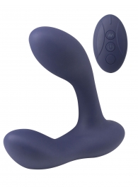 Синий массажер простаты с двумя моторами P-Bliss - Lola Games - в Новокуйбышевске купить с доставкой