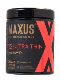 Ультратонкие презервативы MAXUS Ultra Thin - 12 шт. - Maxus - купить с доставкой в Новокуйбышевске