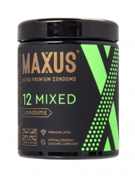 Презервативы MAXUS Mixed - 12 шт. - Maxus - купить с доставкой в Новокуйбышевске