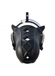 Черный замок верности Extreme Silicone Cock Blocker - Pipedream - купить с доставкой в Новокуйбышевске