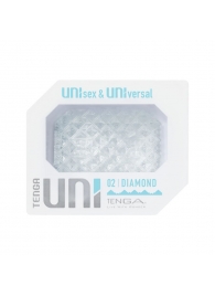 Прозрачный мастурбатор-стимулятор Tenga Uni Diamond - Tenga - в Новокуйбышевске купить с доставкой