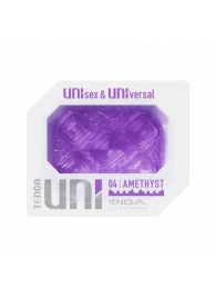 Фиолетовый мастурбатор-стимулятор Tenga Uni Amethyst - Tenga - в Новокуйбышевске купить с доставкой