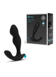 Черный утяжеленный анальный стимулятор Rocker Plug - 12 см. - b-Vibe - в Новокуйбышевске купить с доставкой