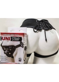 Универсальные трусики Harness UNI strap с корсетом - LOVETOY (А-Полимер) - купить с доставкой в Новокуйбышевске