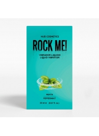 Жидкий вибратор Nuei Rock Me! с ароматом мяты - 20 мл. - Nuei cosmetics - купить с доставкой в Новокуйбышевске