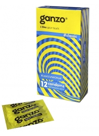 Классические презервативы с обильной смазкой Ganzo Classic - 12 шт. - Ganzo - купить с доставкой в Новокуйбышевске