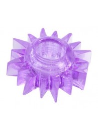 Фиолетовое эрекционное кольцо - Toyfa Basic - в Новокуйбышевске купить с доставкой