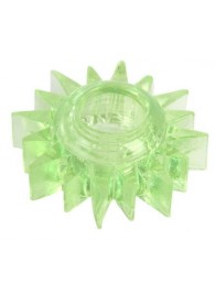 Зеленое эрекционное кольцо-солнце - Toyfa Basic - в Новокуйбышевске купить с доставкой