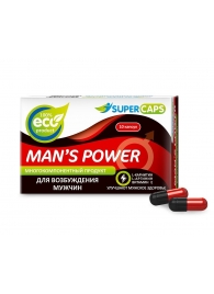 Возбуждающее средство Man’s power - 10 капсул (+1 в подарок) - SuperCaps - купить с доставкой в Новокуйбышевске