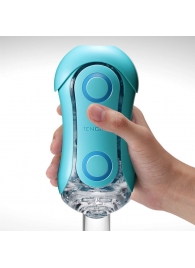 Голубой мастурбатор Tenga Flip ORB Ocean - Tenga - в Новокуйбышевске купить с доставкой