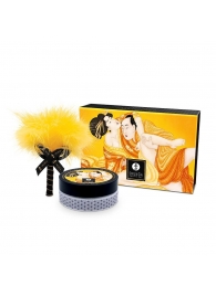 Массажная пудра с ароматом манго Luscious Mango - Shunga - купить с доставкой в Новокуйбышевске