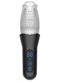 Автоматический мастурбатор Oral Sex Masturbator с функциями ротации, вибрации и фрикций - Secwell - в Новокуйбышевске купить с доставкой