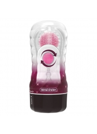 Прозрачный текстурированный мастурбатор Vacuum Cup Masturbator Black Hole - Baile - в Новокуйбышевске купить с доставкой