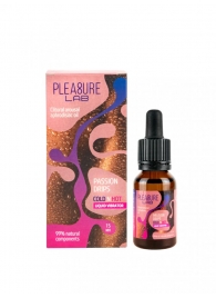 Жидкий вибратор Passion Drips Cold n Hot - 15 мл. - Pleasure Lab - купить с доставкой в Новокуйбышевске