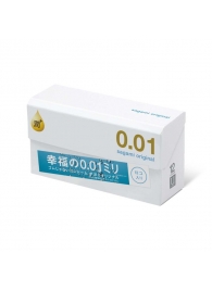 Увлажнённые презервативы Sagami Original 0.01 Extra Lub - 12 шт. - Sagami - купить с доставкой в Новокуйбышевске