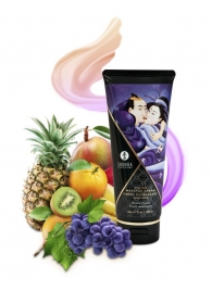 Массажный крем для тела с ароматом экзотических фруктов Exotic fruits - 200 мл. - Shunga - купить с доставкой в Новокуйбышевске