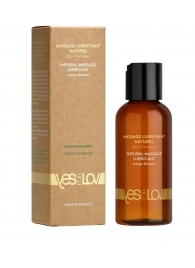 Натуральная массажная смазка Natural Lubricant Orange Blossom - 100 мл. - YESforLOV - купить с доставкой в Новокуйбышевске