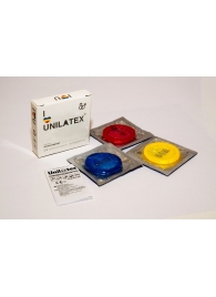 Разноцветные ароматизированные презервативы Unilatex Multifruits - 3 шт. - Unilatex - купить с доставкой в Новокуйбышевске