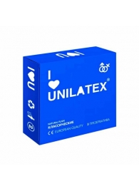 Классические презервативы Unilatex Natural Plain - 3 шт. - Unilatex - купить с доставкой в Новокуйбышевске