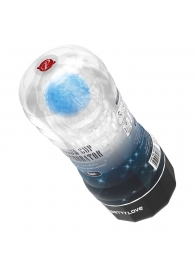 Прозрачный текстурированный мастурбатор Vacuum Cup Masturbator Planet - Baile - в Новокуйбышевске купить с доставкой