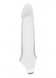 Прозрачная насадка-удлинитель 6.6’’ Extender With Ball Strap - 17,3 см. - Dream Toys - в Новокуйбышевске купить с доставкой