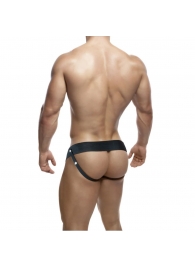 Телесный фаллопротез на черных эластичных ремнях 7 Inch Hollow Strap On - 17 см. - Blush Novelties - купить с доставкой в Новокуйбышевске