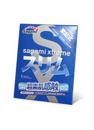 Презерватив Sagami Xtreme FEEL FIT 3D - 1 шт. - Sagami - купить с доставкой в Новокуйбышевске