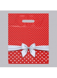 Пакет «Скарлетт» с вырубной ручкой (30х38 см) - Сима-Ленд - купить с доставкой в Новокуйбышевске