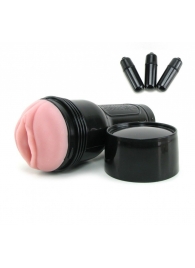 Мастурбатор-вагина Fleshlight - Vibro Pink Lady Touch с вибрацией - Fleshlight - в Новокуйбышевске купить с доставкой
