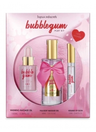 Набор средств для массажа и ласк Bubblegum Play Kit - Bijoux Indiscrets - купить с доставкой в Новокуйбышевске