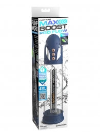 Синяя вакуумная автоматическая помпа Max Boost Pro Flow - Pipedream - в Новокуйбышевске купить с доставкой