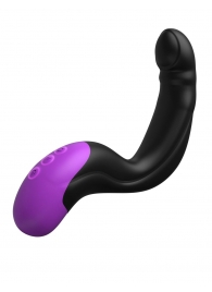 Черно-фиолетовый вибромассажёр простаты Hyper-Pulse P-Spot Massager - Pipedream - в Новокуйбышевске купить с доставкой