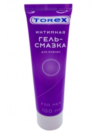 Гель-смазка на водной основе For Men - 100 мл. - Torex - купить с доставкой в Новокуйбышевске