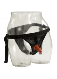 Трусики со штырьком для фиксации насадок Ultra Harness with Plug - Doc Johnson - купить с доставкой в Новокуйбышевске