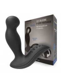 Черный вибромассажер простаты 3,5’’ P-spot Massager - 12,5 см. - Erokay - в Новокуйбышевске купить с доставкой