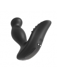 Черный вибромассажер простаты 3,5’’ Remote Control P-spot Massager - 12,5 см. - Erokay - в Новокуйбышевске купить с доставкой