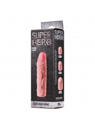 Фаллоудлинитель SUPER HERO Sex Machine - 15,5 см. - Lola Games - в Новокуйбышевске купить с доставкой