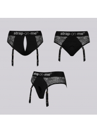 Трусики для фиксации насадок Strap-on-me Harness Lingerie Diva XS - Strap-on-me - купить с доставкой в Новокуйбышевске