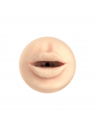 Телесный мастурбатор-ротик Feel Stroker Mouth - Kiiroo - в Новокуйбышевске купить с доставкой