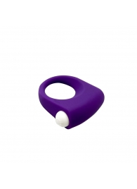 Фиолетовое эрекционное кольцо Puggle Vibrating Ring with Bullet - Adrien Lastic - в Новокуйбышевске купить с доставкой